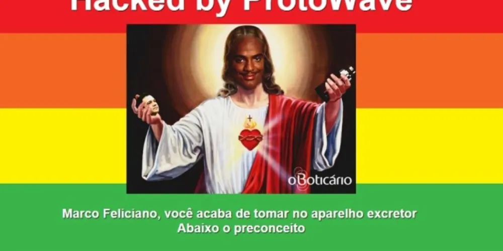 Imagem ilustrativa da imagem Site de Marco Feliciano é hackeado no dia da Parada Gay