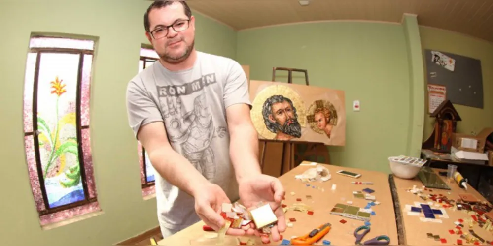 Imagem ilustrativa da imagem Talento e fé valorizam a arte sacra em Ponta Grossa