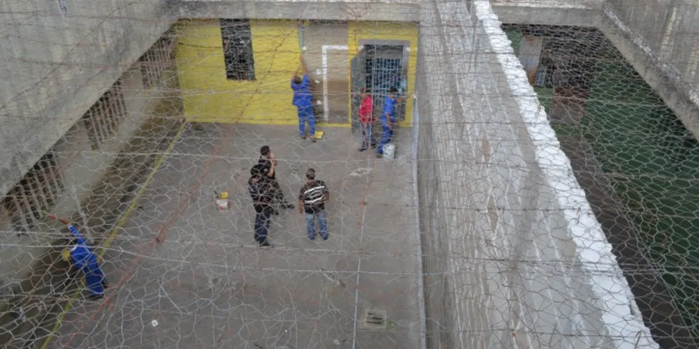 Imagem ilustrativa da imagem Cadeião promove torneio de futebol entre detentos