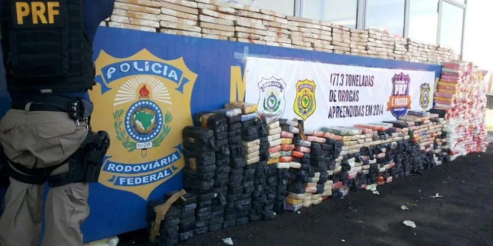 Imagem ilustrativa da imagem PRF bate recorde de apreensões de drogas no Paraná