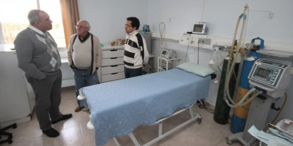 Imagem ilustrativa da imagem Castro segue reforma no Hospital Anna Fiorillo