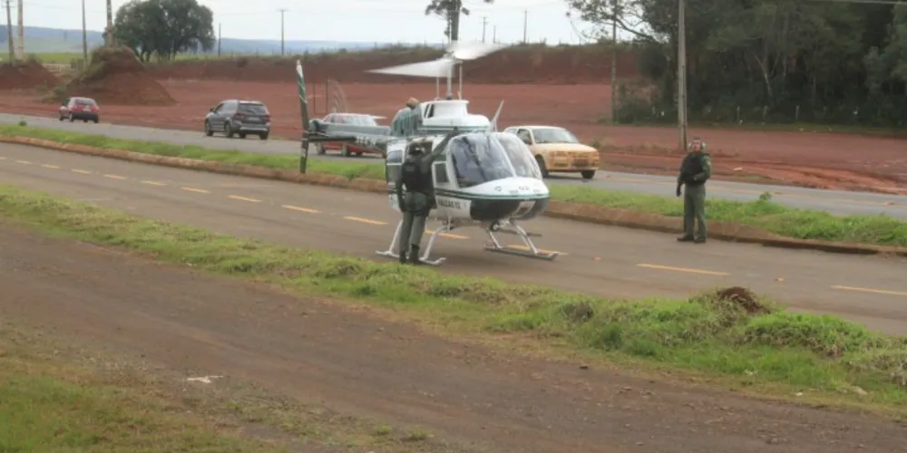 Imagem ilustrativa da imagem Helicóptero do Graer retoma atividades em Guarapuava