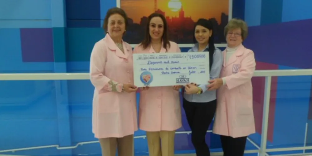 Imagem ilustrativa da imagem Troco Solidário repassa R$ 19 mil à Rede Feminina