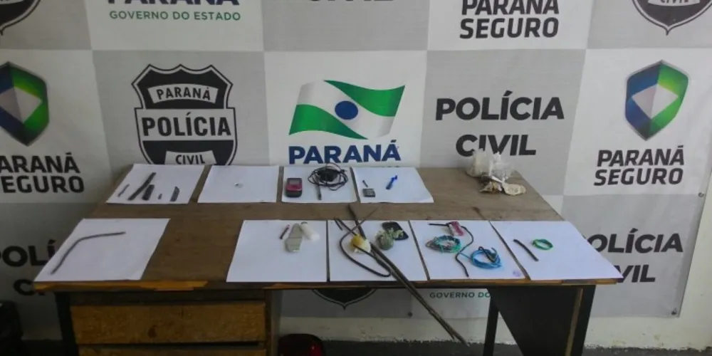 Imagem ilustrativa da imagem ‘Bate-grade’ encontra celulares e objetos cortantes na cadeia