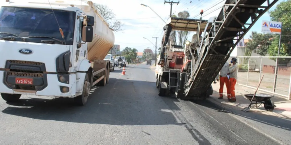 Imagem ilustrativa da imagem Avenida dos Pioneiros recebe obras de revitalização