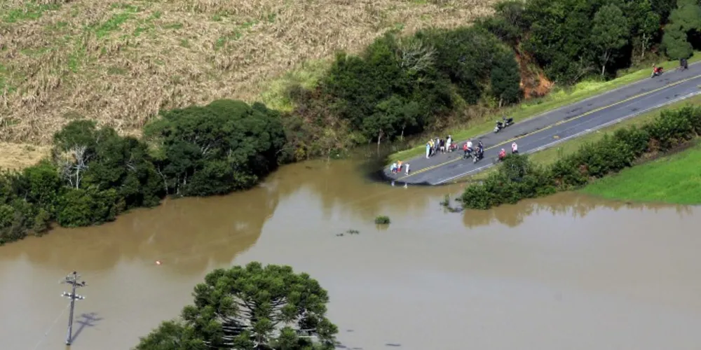 Imagem ilustrativa da imagem PR mostra impactos dos desastres naturais na produção