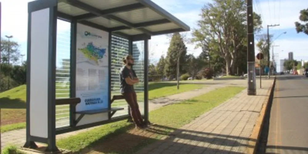Imagem ilustrativa da imagem Guarapuava deve ganhar 56 pontos de ônibus