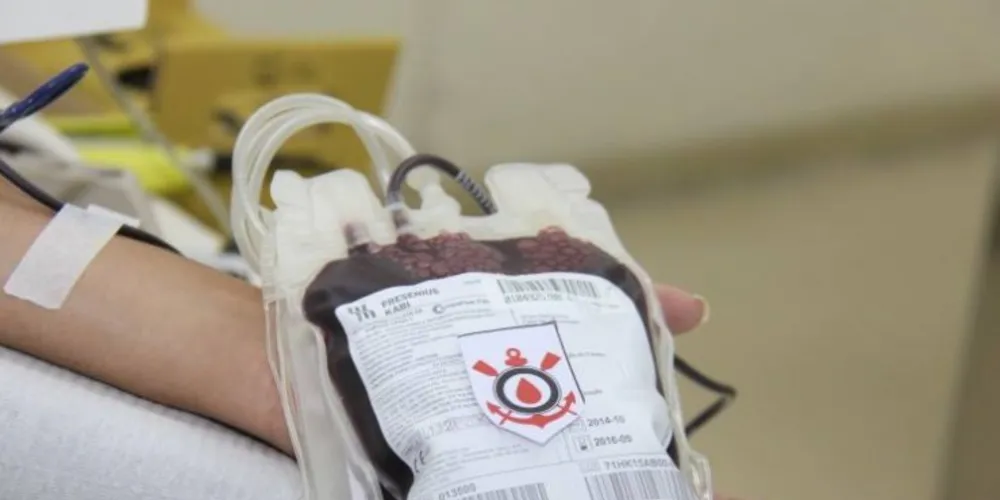 Imagem ilustrativa da imagem Corinthianos promovem mutirão para doação de sangue