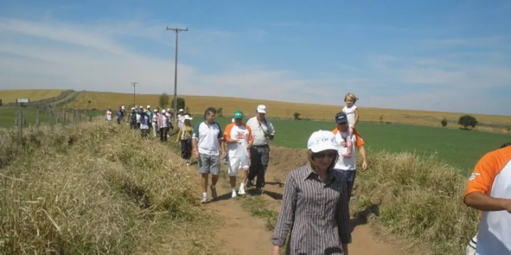 Imagem ilustrativa da imagem Abrigo para idosos de Tibagi promove caminhada rústica