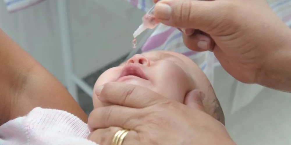 Imagem ilustrativa da imagem Paraná já vacinou 58% das crianças contra a pólio