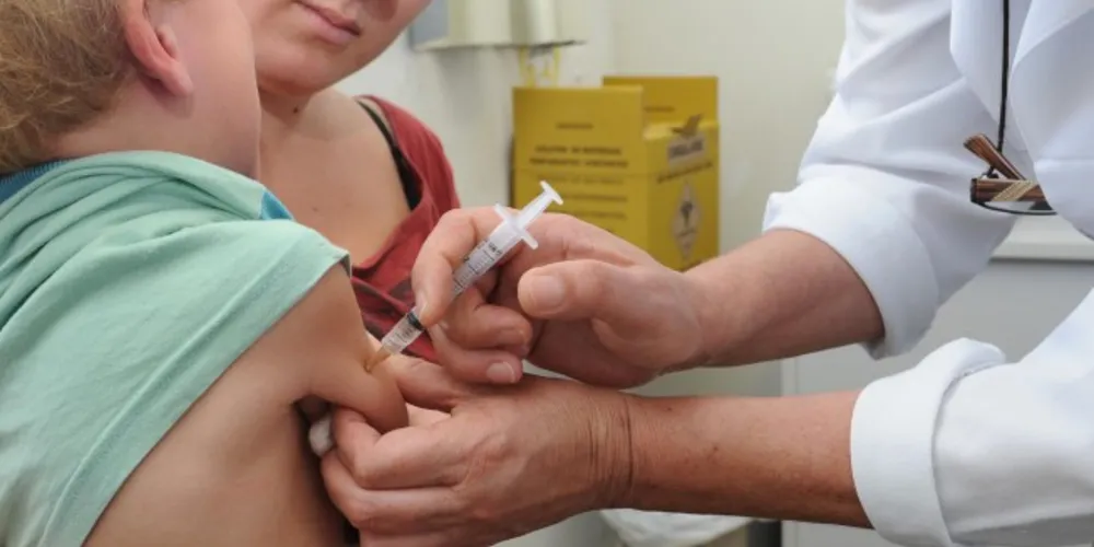 Imagem ilustrativa da imagem Apenas 50% das crianças tomaram 2ª dose da vacina contra gripe