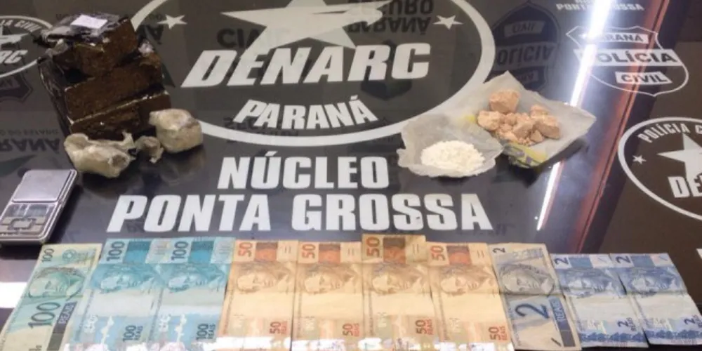 Imagem ilustrativa da imagem Denarc prende traficante que fornecia cocaína em PG