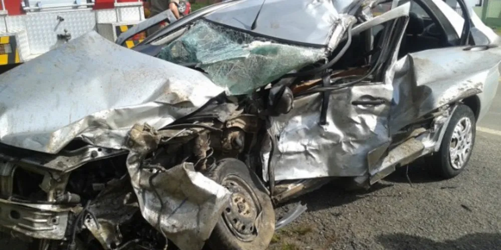 Imagem ilustrativa da imagem Motorista morre em colisão em União da Vitória