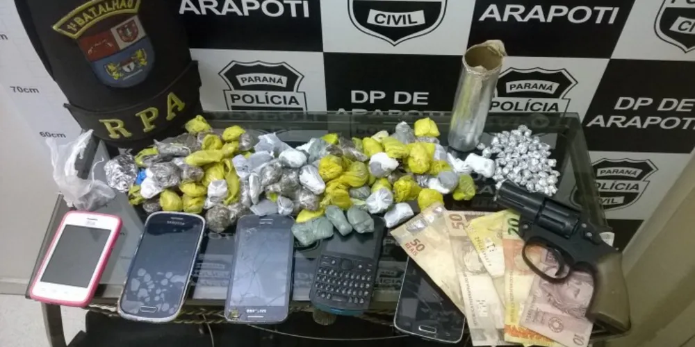 Imagem ilustrativa da imagem Ação conjunta fecha boca de fumo em Arapoti
