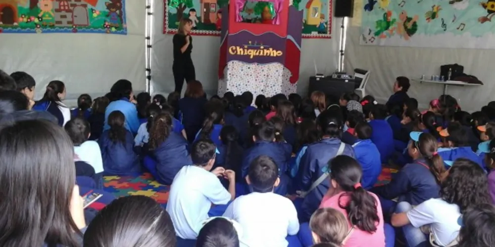 Imagem ilustrativa da imagem Turma do Chiquinho faz última apresentação na Feira do Livro
