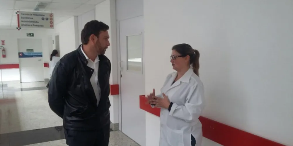 Imagem ilustrativa da imagem Pauliki faz visita técnica no Hospital Regional