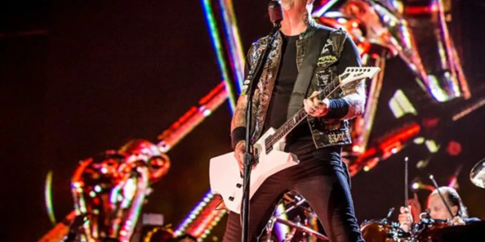 Imagem ilustrativa da imagem Metallica é atração principal do segundo dia do festival