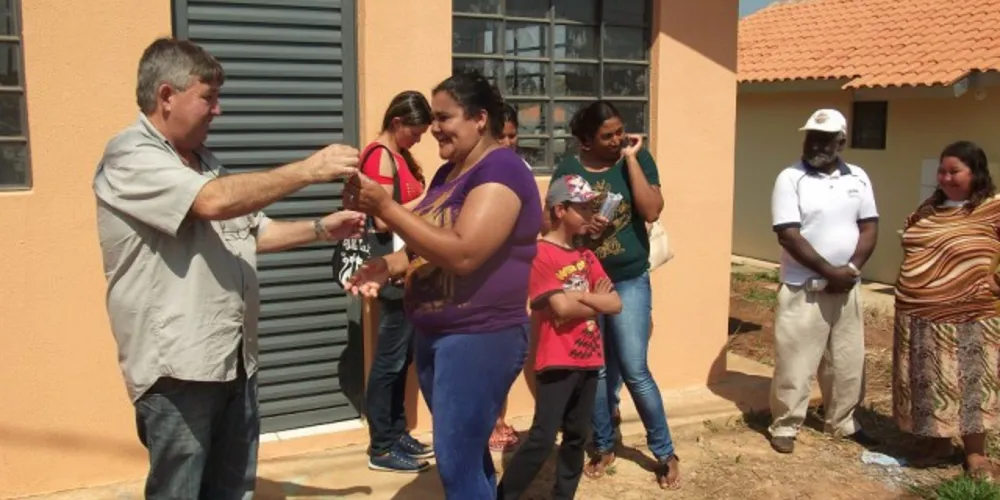 Imagem ilustrativa da imagem Em Ventania, famílias são atendidas com novas casas