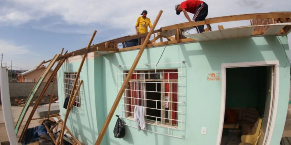 Imagem ilustrativa da imagem Força-tarefa da Caixa irá reconstruir casas em PG