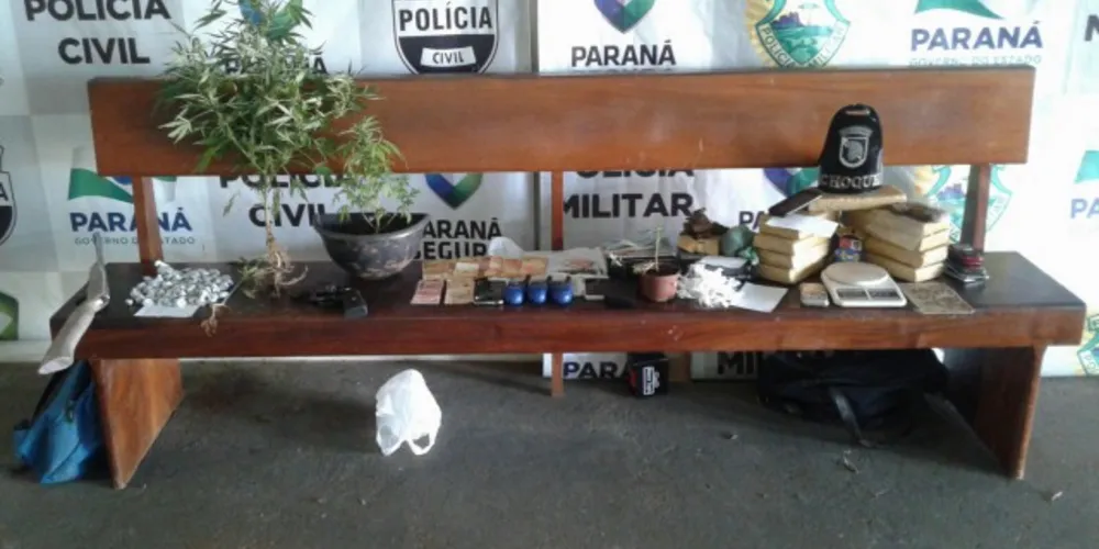 Imagem ilustrativa da imagem Operação na região apreende drogas e prende três suspeitos