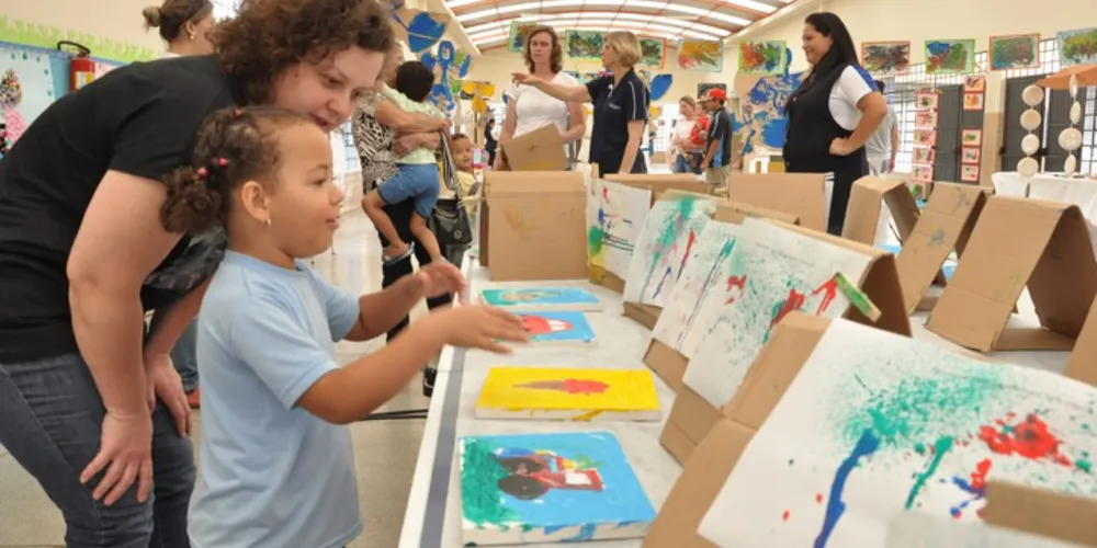 Imagem ilustrativa da imagem Projeto estimula pequenos artistas da educação infantil