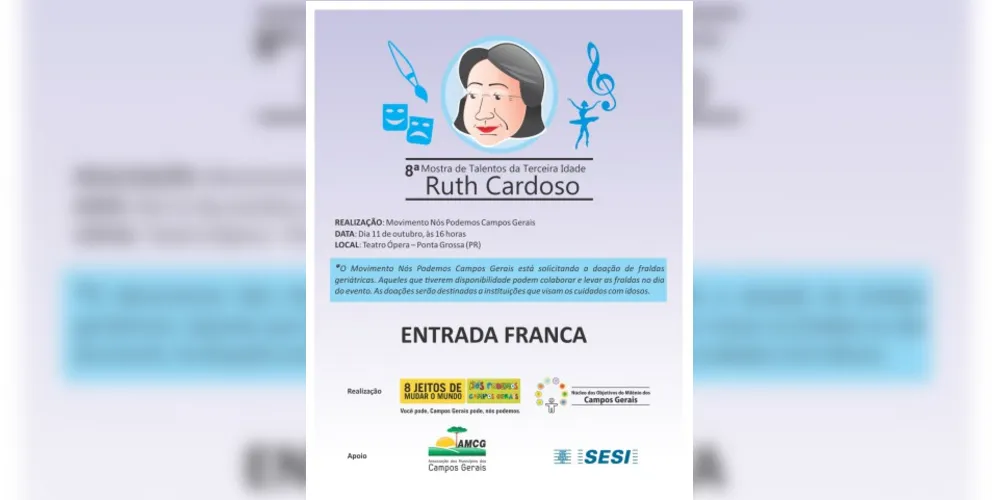 Imagem ilustrativa da imagem Neste dia 11 Mostra de Talentos da 3ª Idade