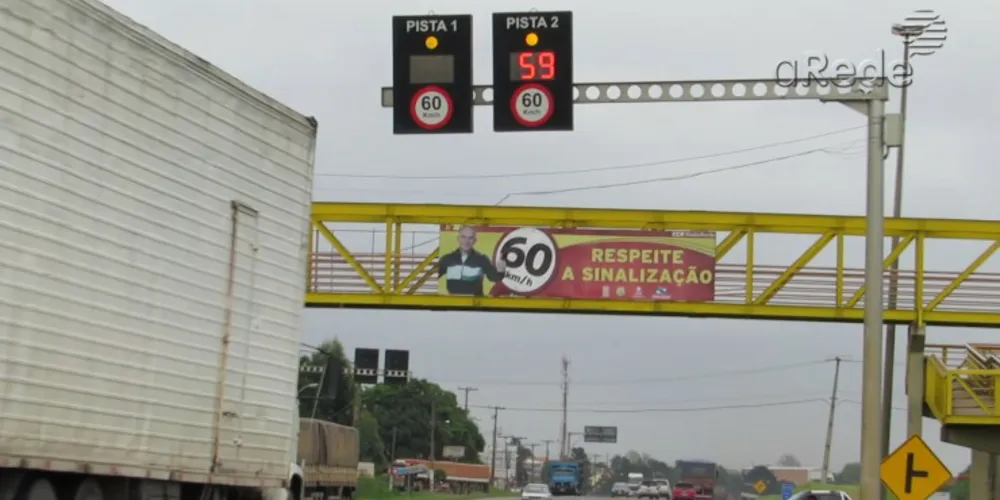 Imagem ilustrativa da imagem Radares da BR-373 registram 120 multas por dia