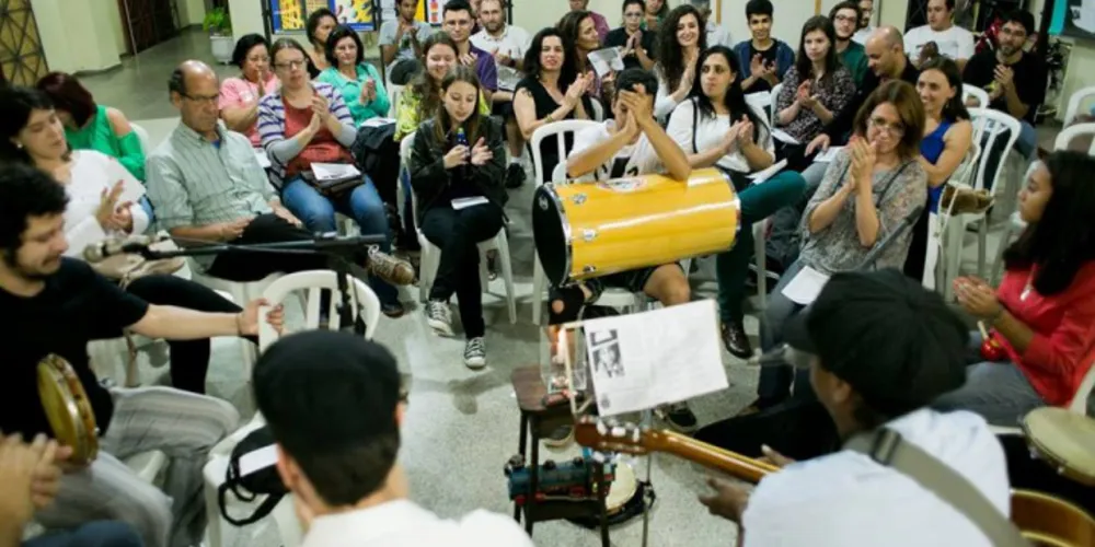 Imagem ilustrativa da imagem Samba do Trilho comemora seis meses de música autoral
