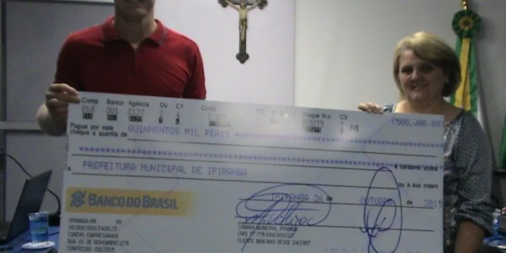 Imagem ilustrativa da imagem Câmara de Ipiranga devolve R$ 500 mil ao Executivo