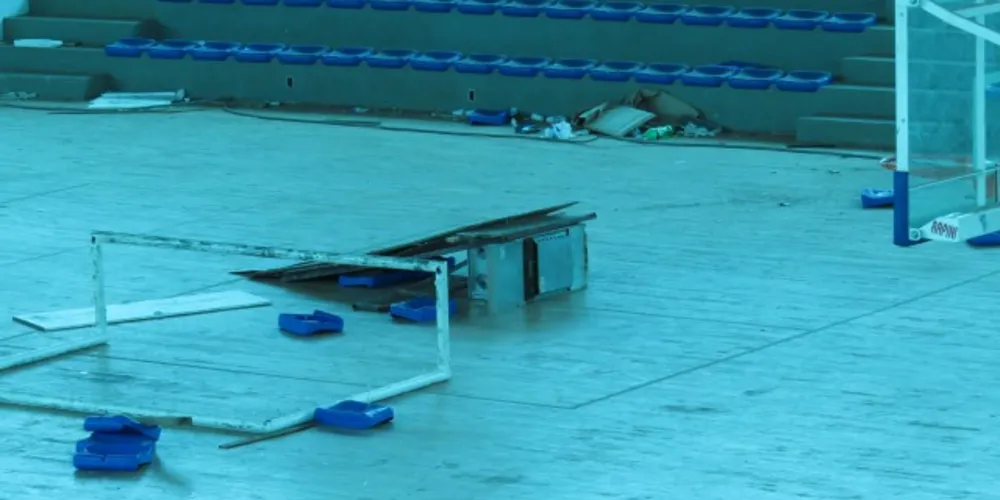Imagem ilustrativa da imagem Abandono da Arena Multiuso é alvo da Câmara