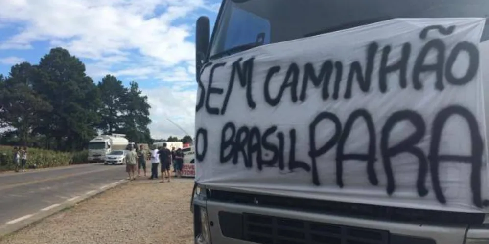 Imagem ilustrativa da imagem Caminhoneiros preparam greve a partir de segunda