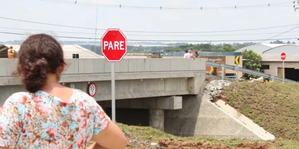 Imagem ilustrativa da imagem Palmeira recebe oficialmente novo viaduto sobre a BR-277