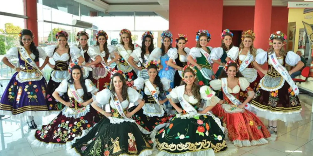 Imagem ilustrativa da imagem Conheça as candidatas a Rainha da 26ª Münchenfest