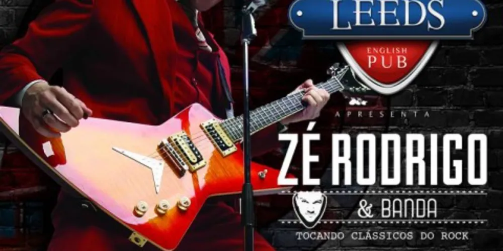 Imagem ilustrativa da imagem Hoje no Leeds Pub Zé Rodrigo e Banda