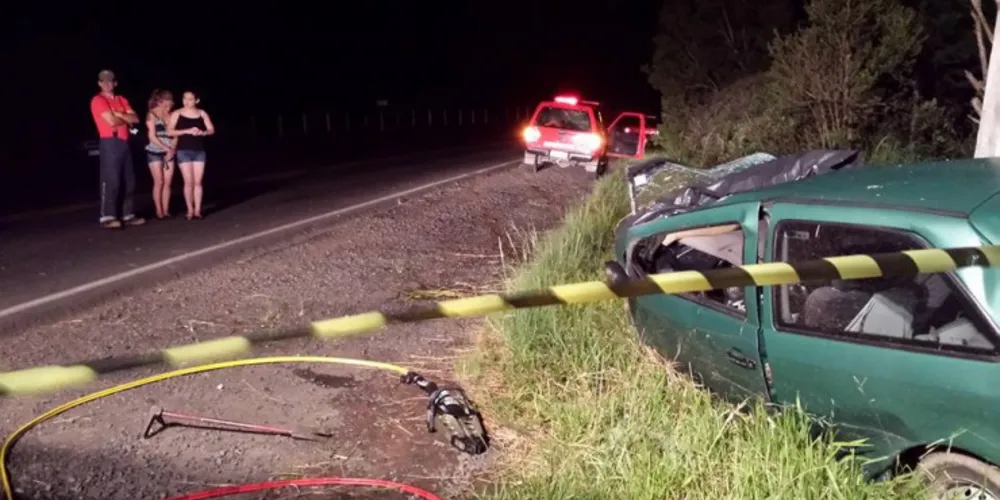 Imagem ilustrativa da imagem Motorista morre após acidente na PR-438