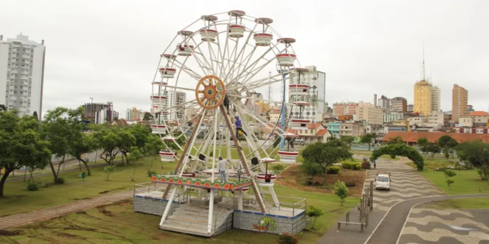 Imagem ilustrativa da imagem Parque Ambiental de PG ganha roda gigante no Natal