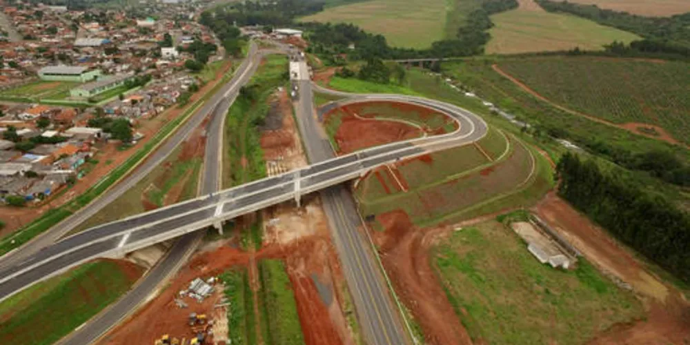 Imagem ilustrativa da imagem Tráfego é liberado no viaduto  da PR-151 em Jaguariaíva