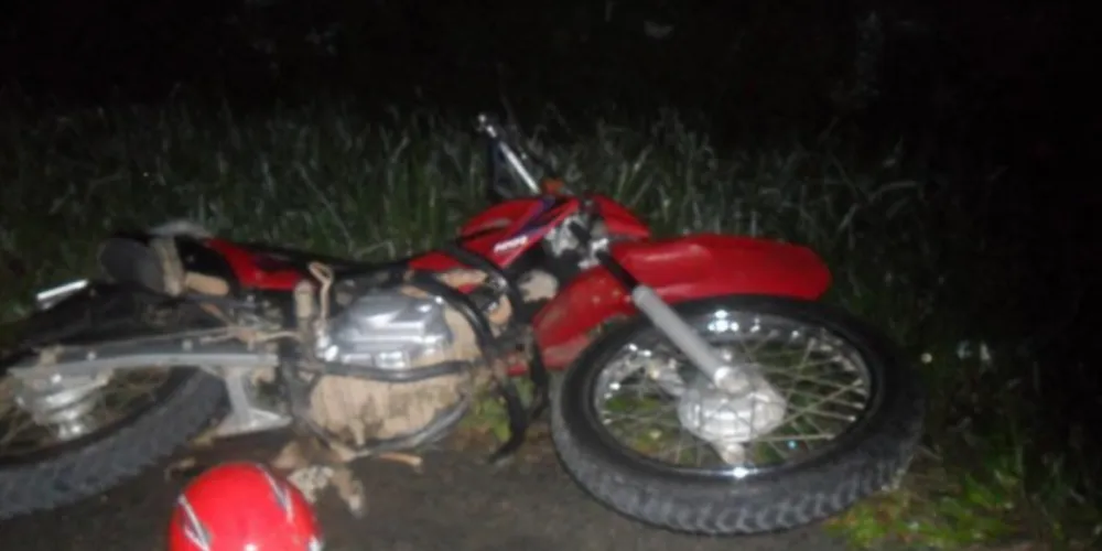 Imagem ilustrativa da imagem Homem morre atropelado por moto em Rebouças