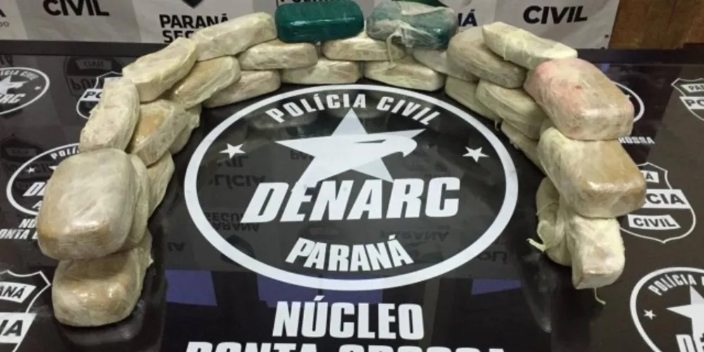 Imagem ilustrativa da imagem Denarc apreende 25 kg de crack e prende dois traficantes