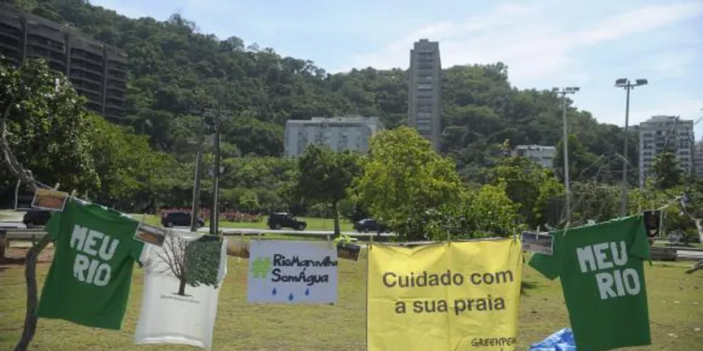 Imagem ilustrativa da imagem Greenpeace faz alerta para crise hídrica no Rio de Janeiro