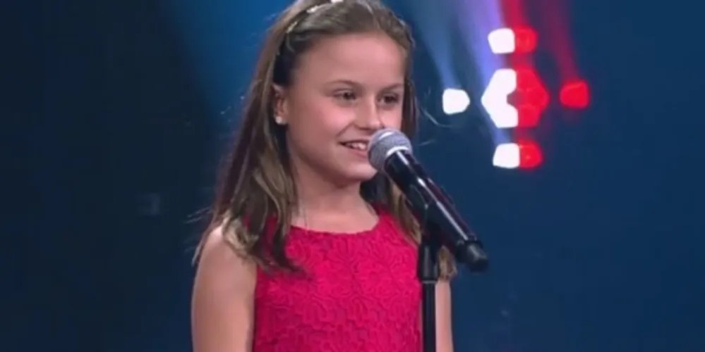 Imagem ilustrativa da imagem Sobrinha do ex-reitor da UEPG é destaque no ‘The Voice Kids”