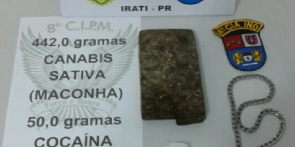 Imagem ilustrativa da imagem PM apreende maconha e cocaína na rodoviária de Irati