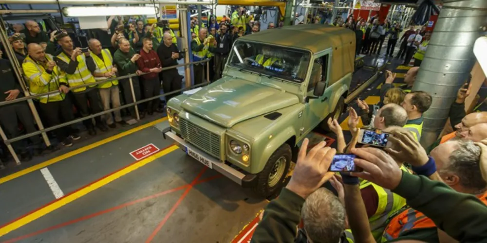 Imagem ilustrativa da imagem Off-road Defender deixa de ser fabricado pela Land Rover