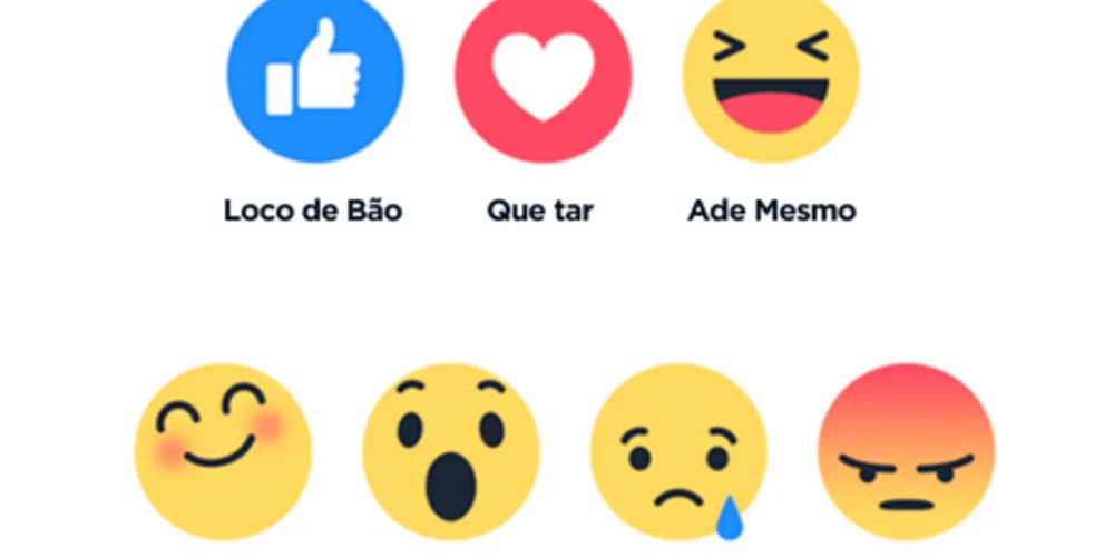 Imagem ilustrativa da imagem Página lança novas reações do Facebook segundo os ponta-grossenses