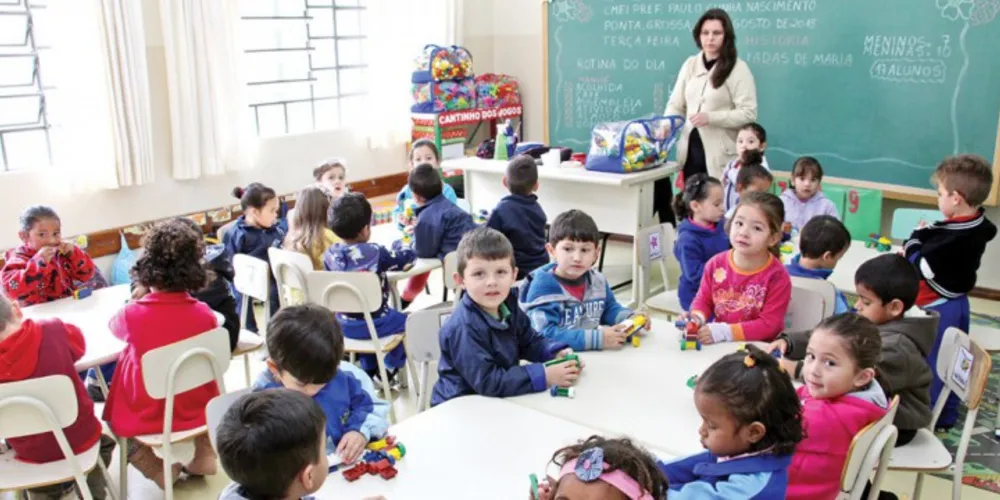 Imagem ilustrativa da imagem Ano letivo começa hoje nas escolas e CMEIs de PG