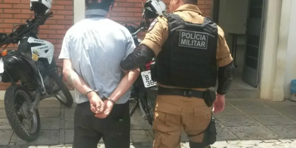 Imagem ilustrativa da imagem Polícia prende foragido de Castro no centro de PG