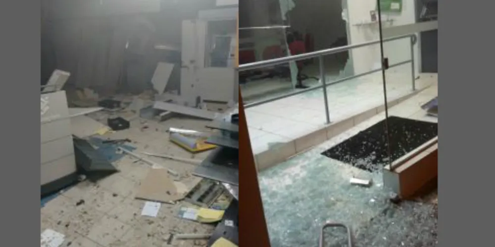Imagem ilustrativa da imagem 'Gangue da Dinamite' explode dois bancos na região de Irati