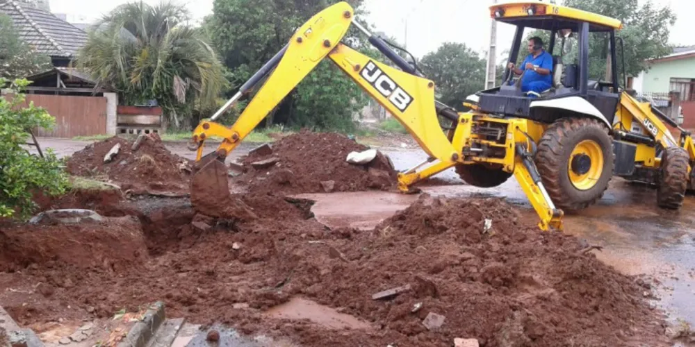 Imagem ilustrativa da imagem Prefeitura destina R$ 1 mi para obras de drenagem em ruas