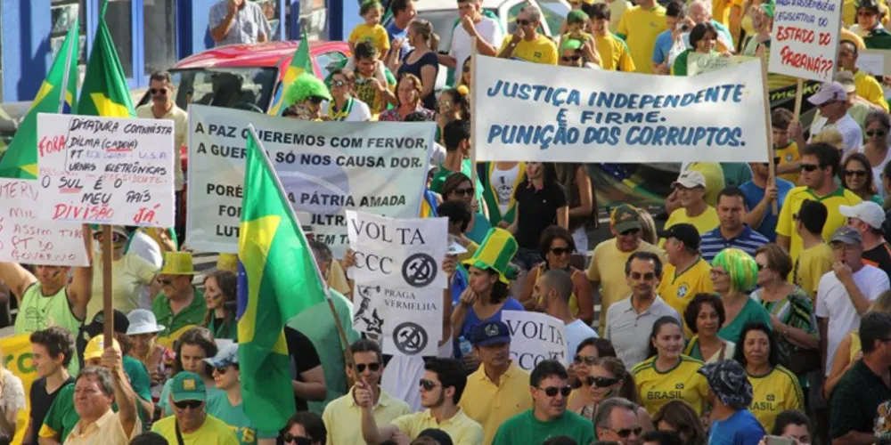 Imagem ilustrativa da imagem Movimentos vão às ruas de PG pedir mudança na política
