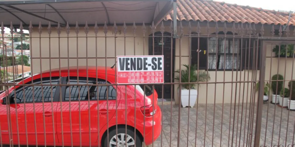 Imagem ilustrativa da imagem Número de imóveis para venda tem alta de 22% em PG
